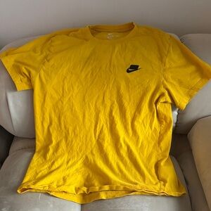 Nike Women's Yellow T-Shirt
